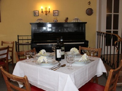 Ausschnitt aus dem 110 qm großen Speisesaal