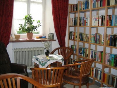 Sitzecke zum Lesen und Plauschen